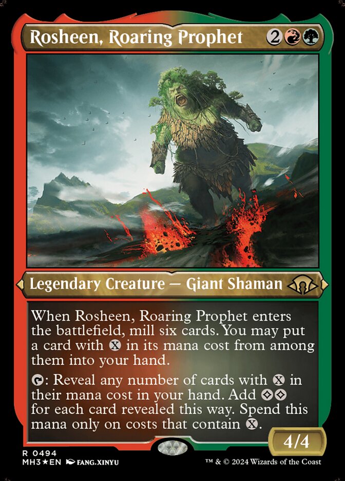 Rosheen, Profeta Urrante / Rosheen, Roaring Prophet - Magic: The Gathering - MoxLand