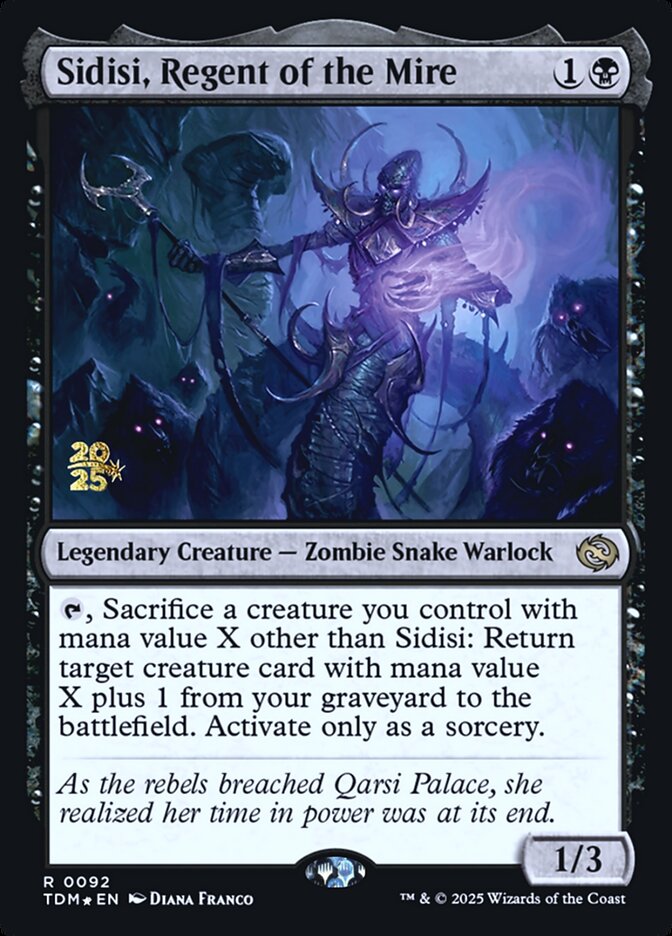 Sidisi, Regent of the Mire - Magic: The Gathering - MoxLand