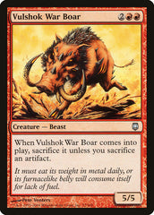 Javali de Guerra dos Vulshoques / Vulshok War Boar - Magic: The Gathering - MoxLand