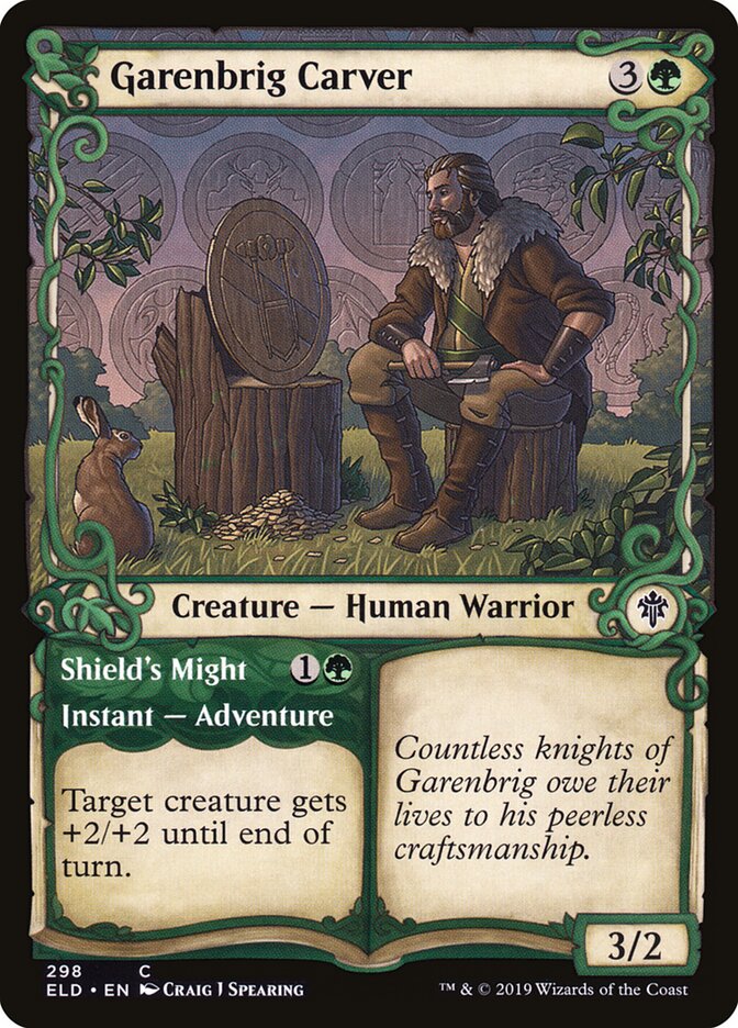 Entalhador de Pontegaren / Garenbrig Carver - Magic: The Gathering - MoxLand