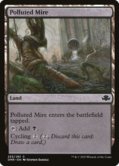 Lamaçal Poluído / Polluted Mire - Magic: The Gathering - MoxLand