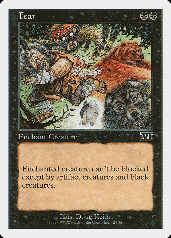 Amedrontar / Fear - Magic: The Gathering - MoxLand