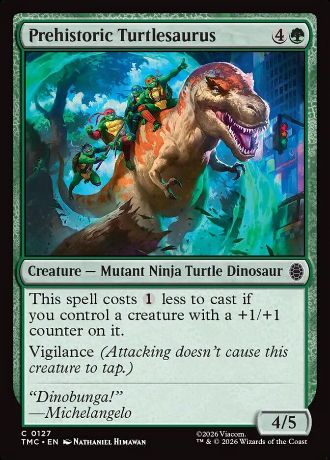 Prehistoric Turtlesaurus - Magic: The Gathering - MoxLand
