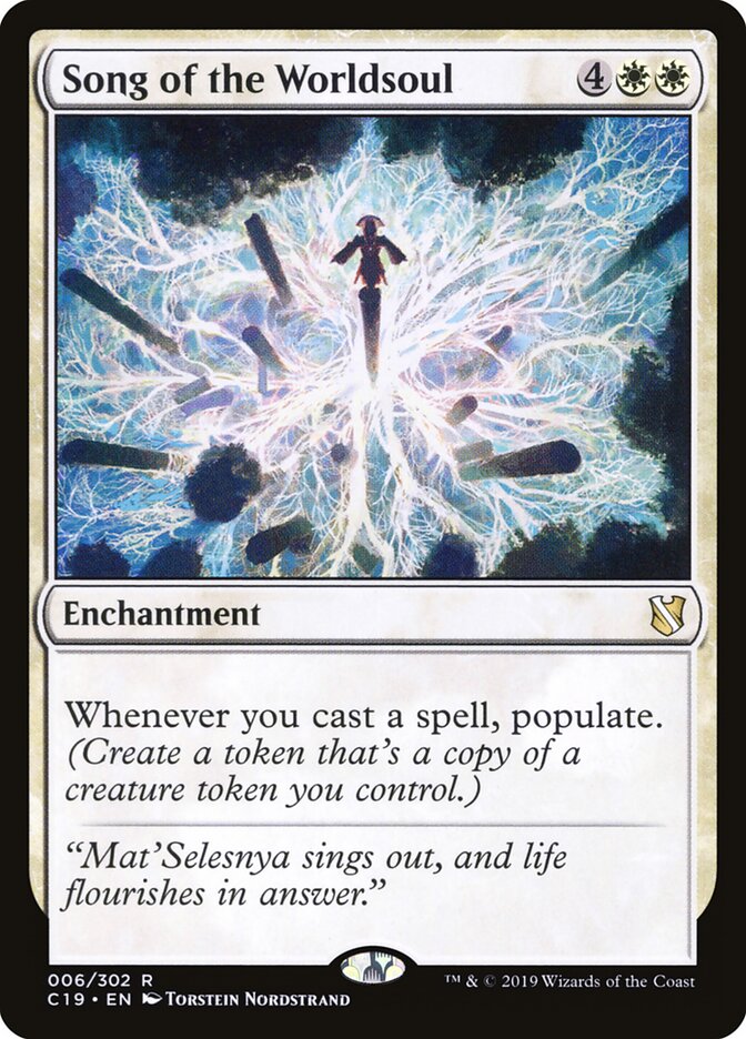 Canção da Anima Mundi / Song of the Worldsoul - Magic: The Gathering - MoxLand