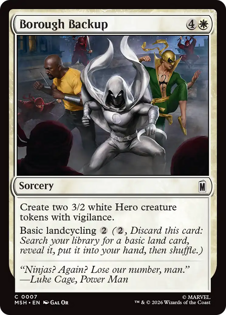 Borough Backup - Magic: The Gathering - MoxLand