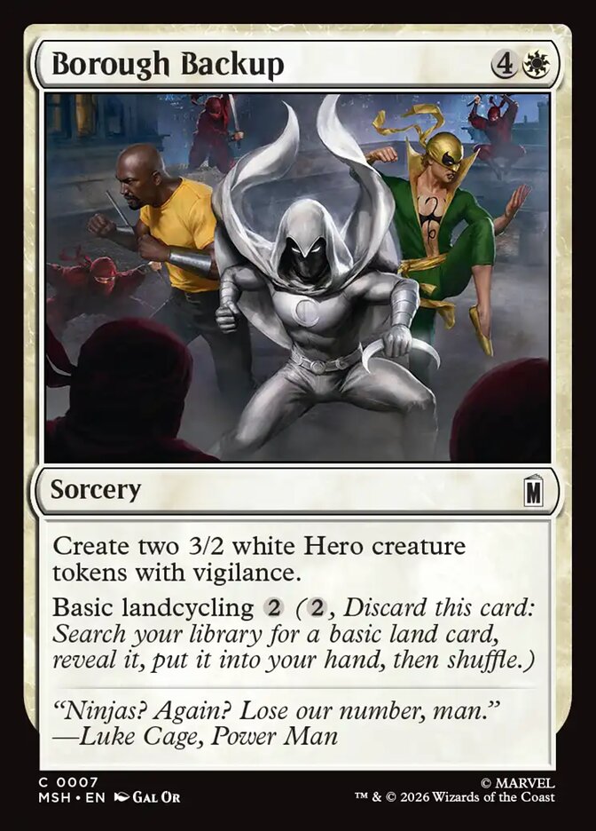 Borough Backup - Magic: The Gathering - MoxLand