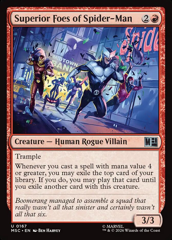 Superior Foes of Spider-Man / Superior Foes of Spider-Man - Magic: The Gathering - MoxLand