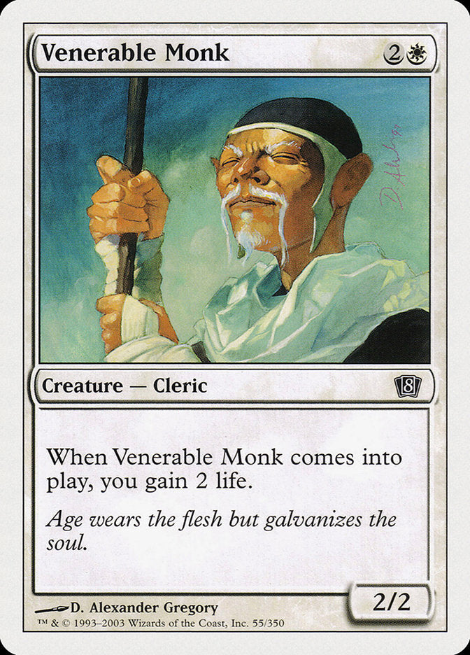 Monge Venerável / Venerable Monk - Magic: The Gathering - MoxLand