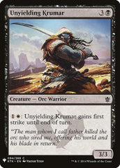 Krumar Inexorável / Unyielding Krumar - Magic: The Gathering - MoxLand