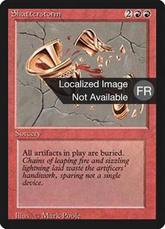 Tempestade Estilhaçadora / Shatterstorm - Magic: The Gathering - MoxLand