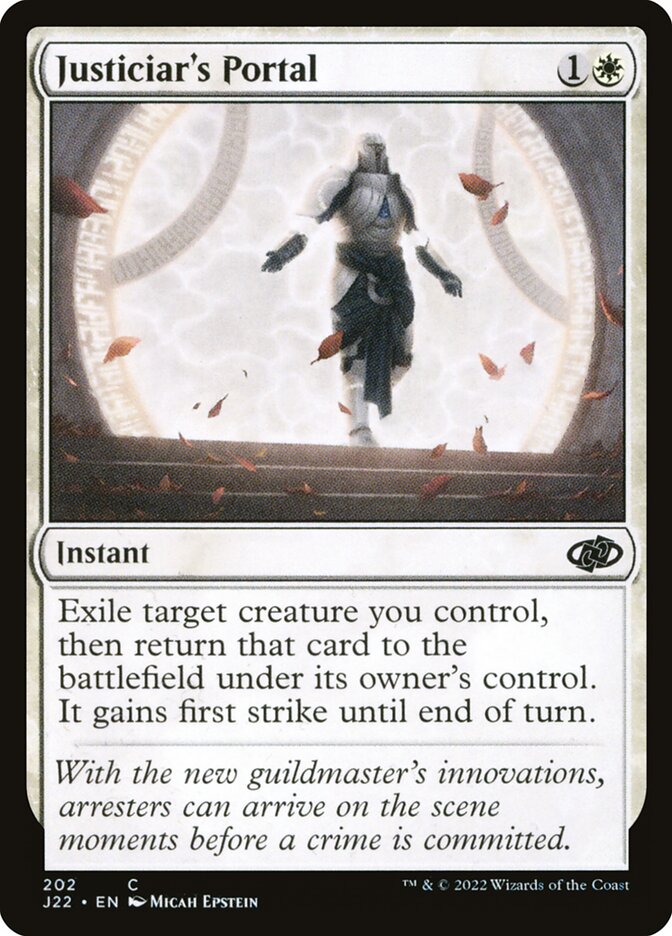 Portal do Justiciar / Justiciar's Portal - Magic: The Gathering - MoxLand