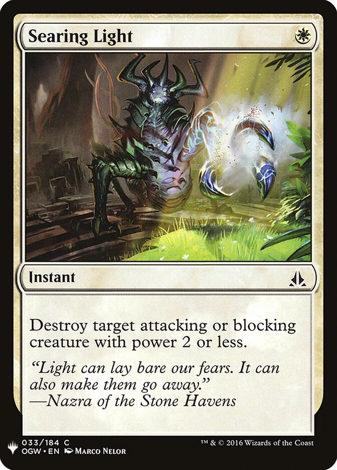Luz Cauterizante / Searing Light - Magic: The Gathering - MoxLand