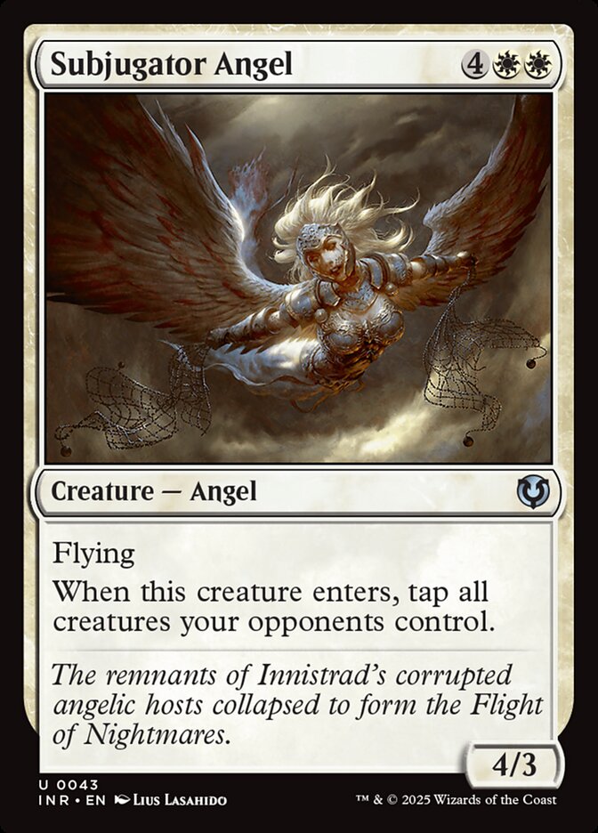 Anjo Subjugador / Subjugator Angel - Magic: The Gathering - MoxLand