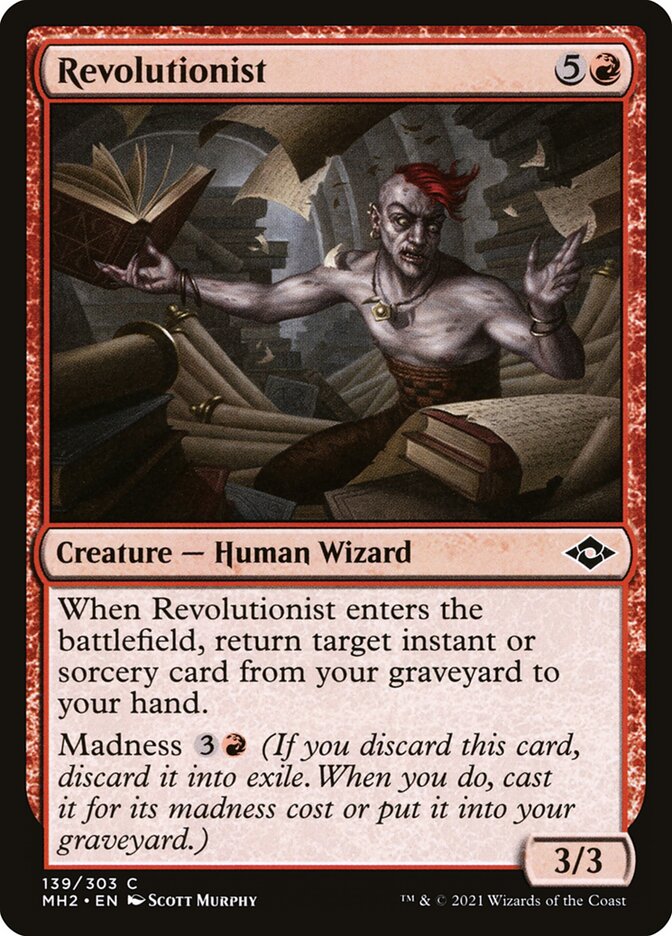 Revolucionário / Revolutionist - Magic: The Gathering - MoxLand
