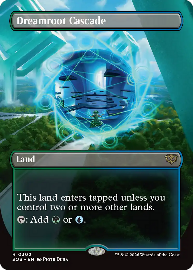 Cascata de Raiz-do-sonho / Dreamroot Cascade - Magic: The Gathering - MoxLand