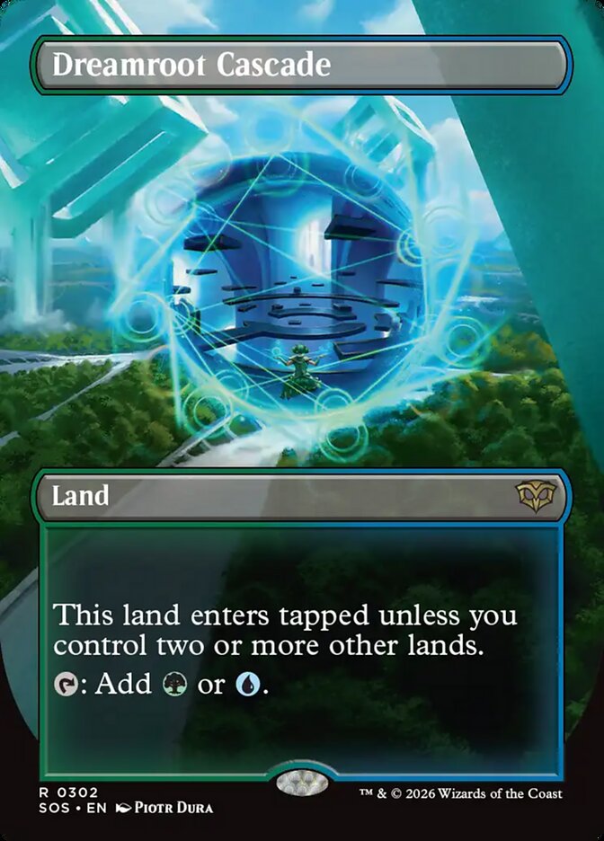 Cascata de Raiz-do-sonho / Dreamroot Cascade - Magic: The Gathering - MoxLand