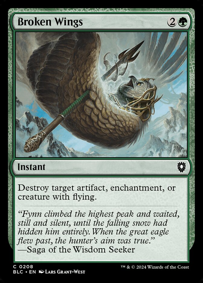Asas Quebradas / Broken Wings - Magic: The Gathering - MoxLand