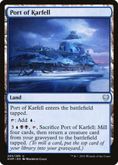 Porto de Karfell / Port of Karfell - Magic: The Gathering - MoxLand