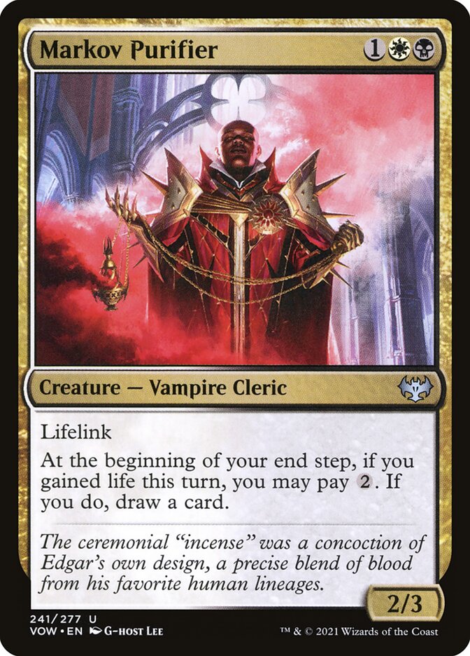 Purificador Markov / Markov Purifier - Magic: The Gathering - MoxLand