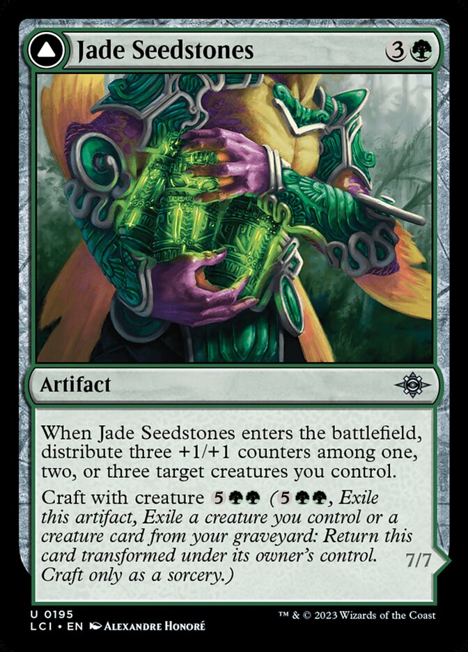 Pedras-sementes de Jade / Jade Seedstones - Magic: The Gathering - MoxLand