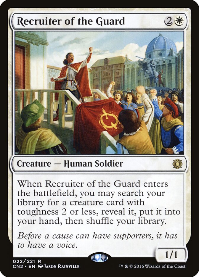 Recrutadora da Guarda / Recruiter of the Guard - Magic: The Gathering - MoxLand