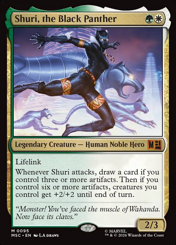 Shuri, the Black Panther - Magic: The Gathering - MoxLand