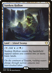 Vale Afundado / Sunken Hollow - Magic: The Gathering - MoxLand