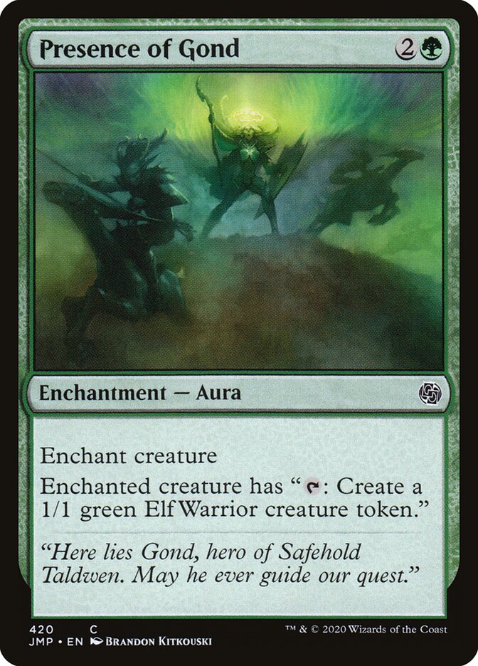 Presença de Gond / Presence of Gond - Magic: The Gathering - MoxLand