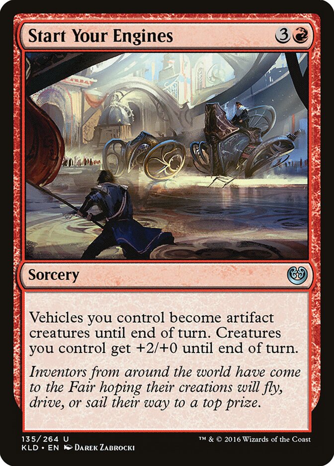 Liguem Seus Motores / Start Your Engines - Magic: The Gathering - MoxLand