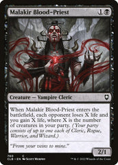 Sacerdote de Sangue de Malakir / Malakir Blood-Priest - Magic: The Gathering - MoxLand