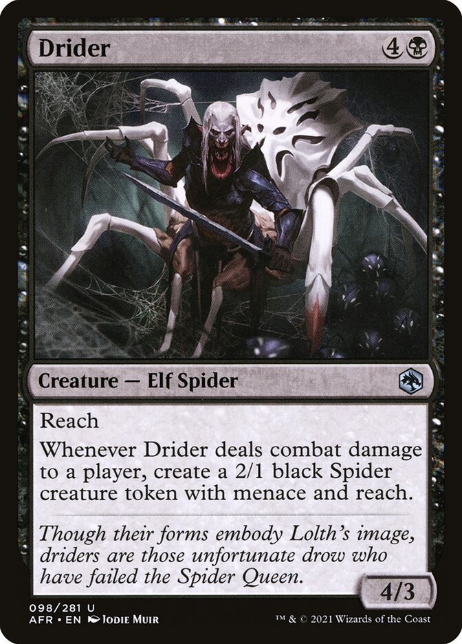 Draider / Drider - Magic: The Gathering - MoxLand
