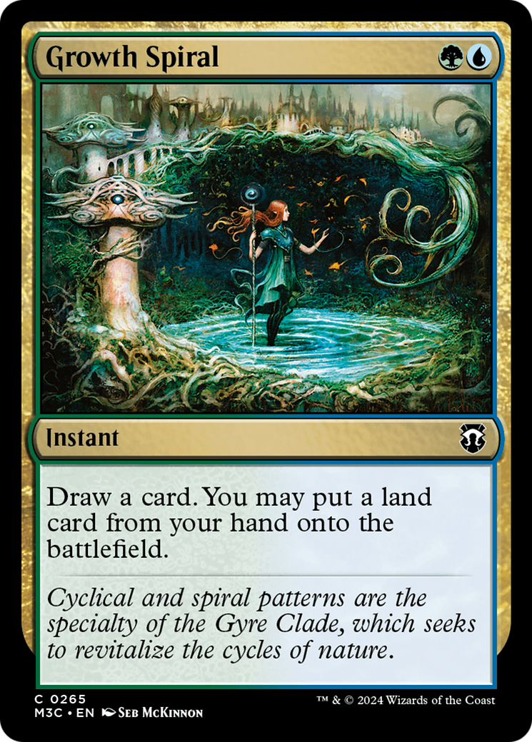 Espiral de Crescimento / Growth Spiral - Magic: The Gathering - MoxLand