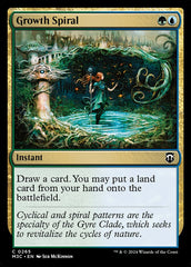 Espiral de Crescimento / Growth Spiral - Magic: The Gathering - MoxLand