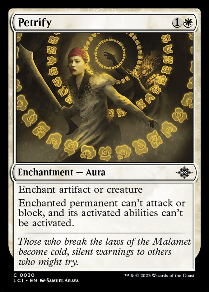 Petrificar / Petrify - Magic: The Gathering - MoxLand