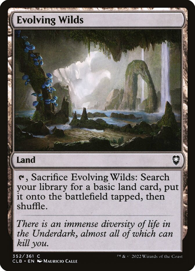 Terras em Desenvolvimento / Evolving Wilds - Magic: The Gathering - MoxLand