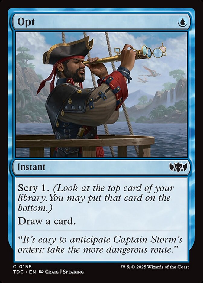 Optar / Opt - Magic: The Gathering - MoxLand