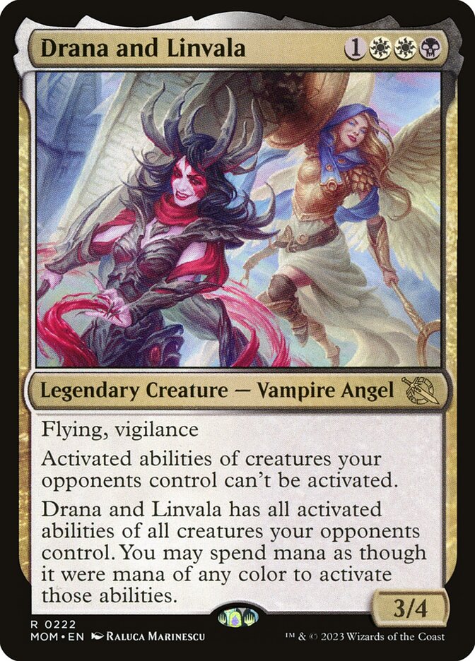 Drana e Linvala / Drana and Linvala - Magic: The Gathering - MoxLand