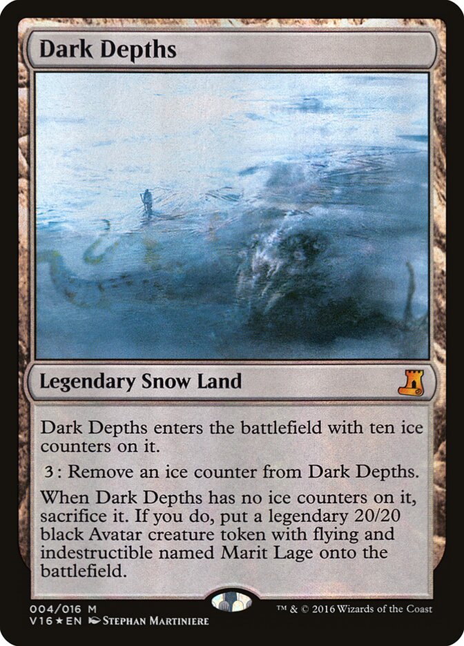 Abismo Sombrio / Dark Depths - Magic: The Gathering - MoxLand