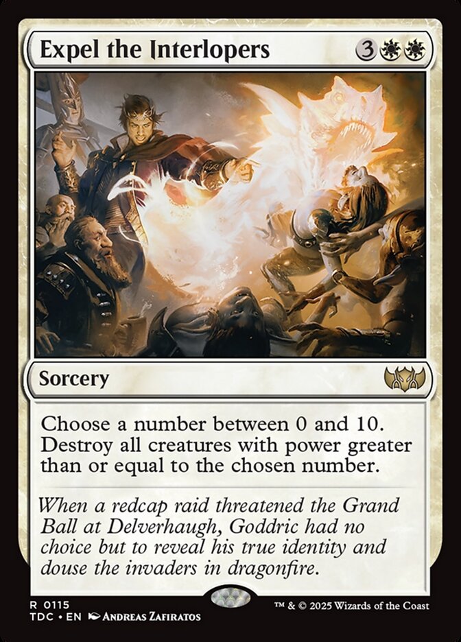 Expulsar os Intrusos / Expel the Interlopers - Magic: The Gathering - MoxLand