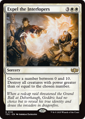 Expulsar os Intrusos / Expel the Interlopers - Magic: The Gathering - MoxLand