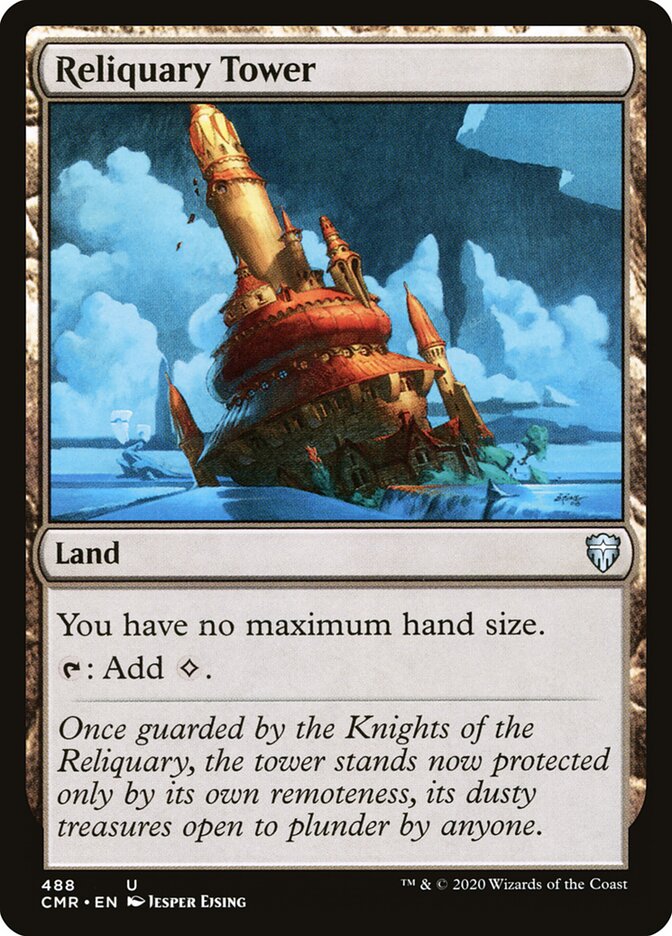 Torre do Relicário / Reliquary Tower - Magic: The Gathering - MoxLand