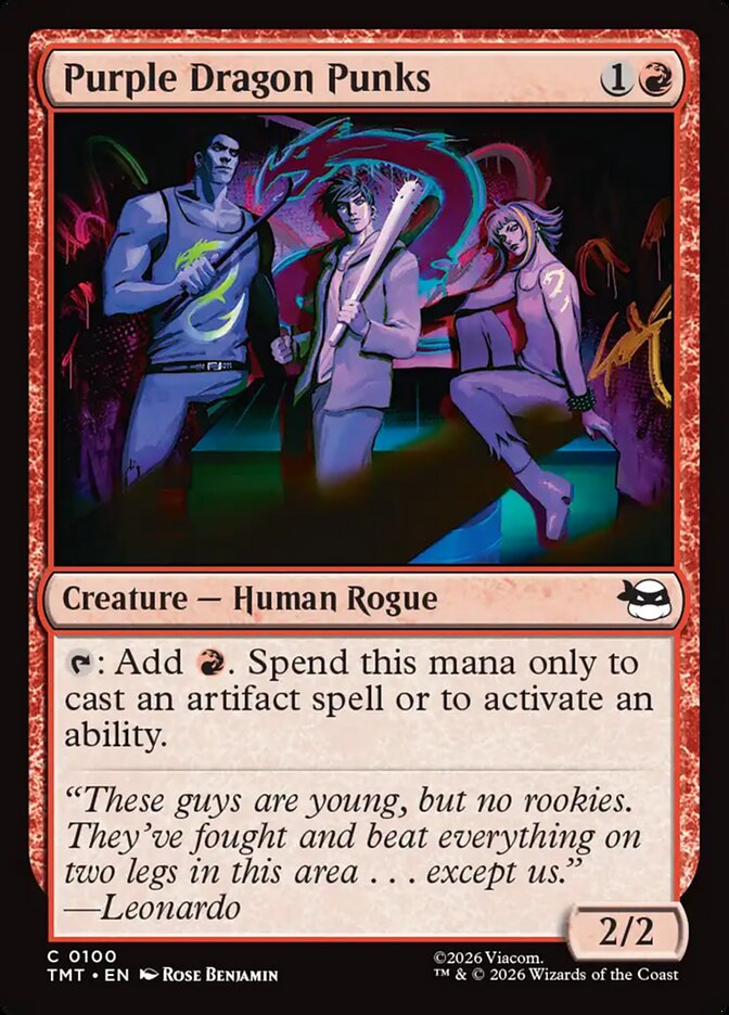 Purple Dragon Punks - Magic: The Gathering - MoxLand
