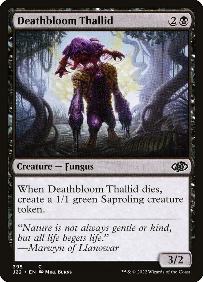 Talídia Necroflorescente / Deathbloom Thallid - Magic: The Gathering - MoxLand