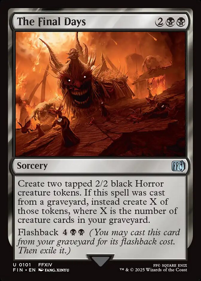 Os Dias Finais / The Final Days - Magic: The Gathering - MoxLand
