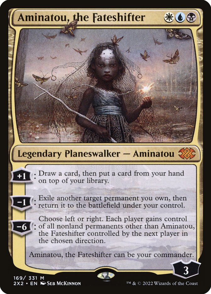 Aminatou, a Forjadora de Destinos / Aminatou, the Fateshifter - Magic: The Gathering - MoxLand