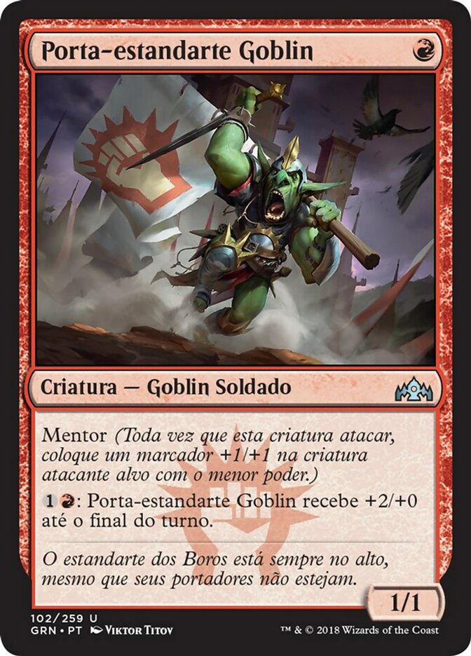 Porta-estandarte Goblin / Goblin Banneret - Magic: The Gathering - MoxLand