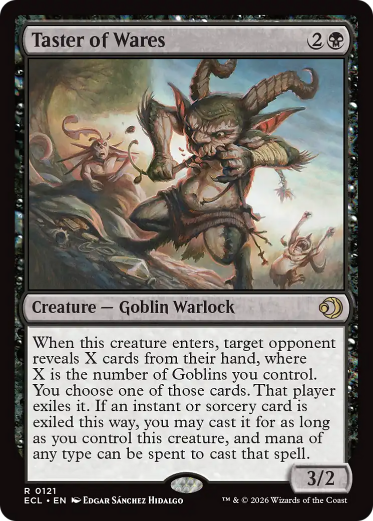Provador de Mercadorias / Taster of Wares - Magic: The Gathering - MoxLand