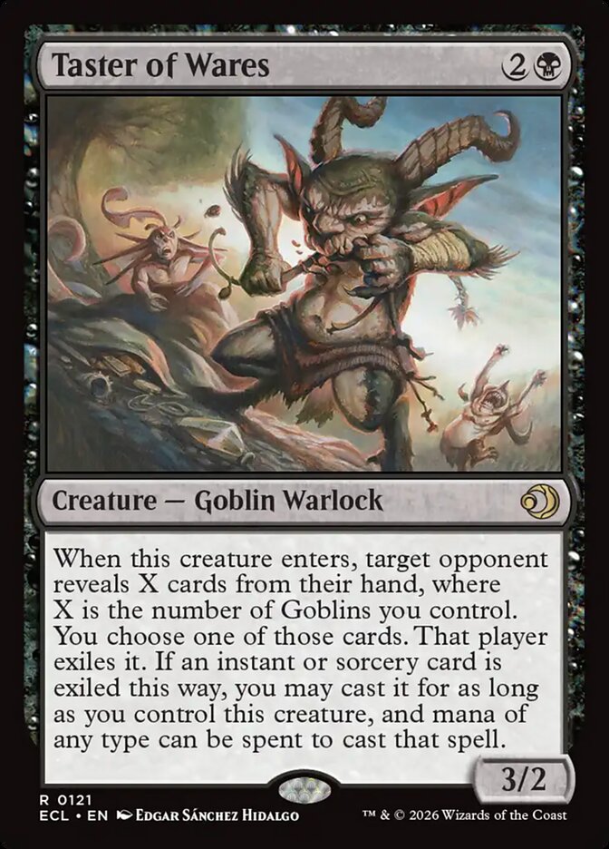Provador de Mercadorias / Taster of Wares - Magic: The Gathering - MoxLand
