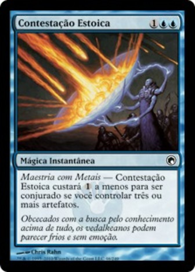 Contestação Estoica / Stoic Rebuttal - Magic: The Gathering - MoxLand