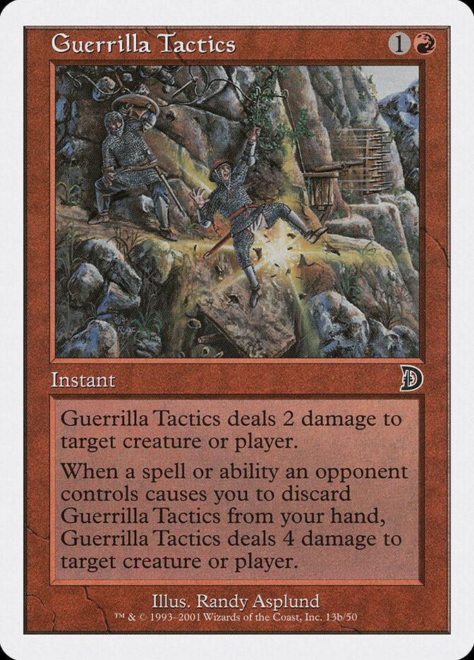 Táticas de Guerrilha / Guerrilla Tactics - Magic: The Gathering - MoxLand